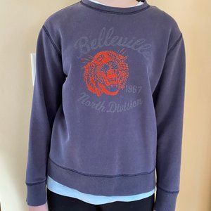 Lands' End Kids Crewneck Pullover Sweatshirt Graphic
